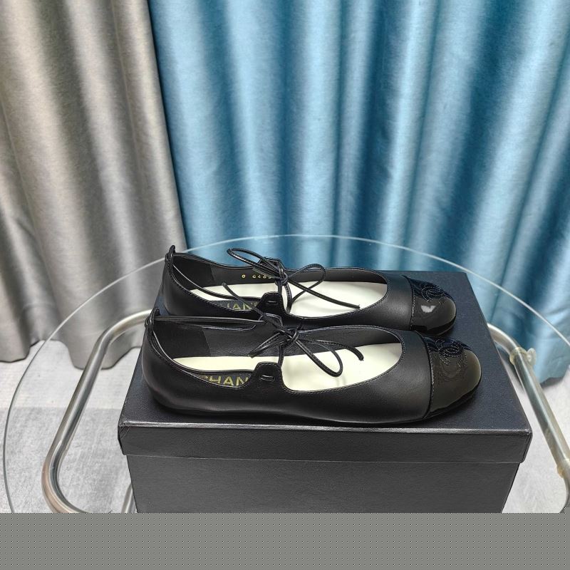 Ch*el flat shoes